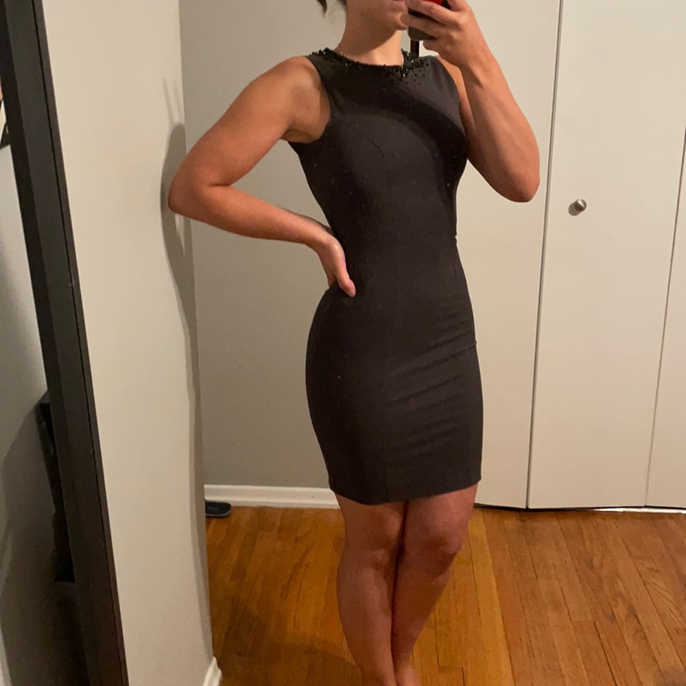 Cute fitted Brown dress
